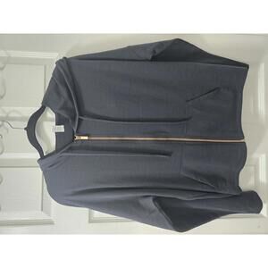 American Vintage Large Zip-Up Hoodie with Rose Gold Zipper